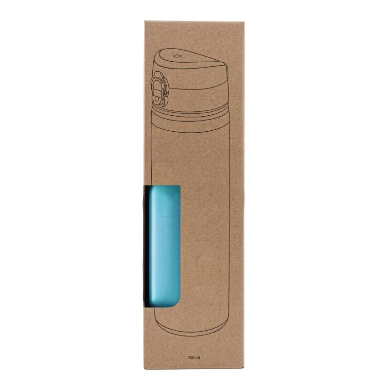 Gourde avec pilulier hebdomadaire Box7