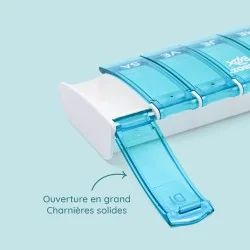 Pilulier hebdomadaire Anabox Box7 Turquoise