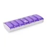 Pilulier hebdomadaire Anabox Box7 Violet