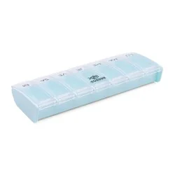 Pilulier hebdomadaire Anabox Box7 Bleu pastel
