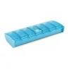 Pilulier hebdomadaire Anabox Box7 Bleu-Turquoise
