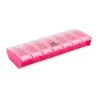 Pilulier hebdomadaire Anabox Box7 Rose Pastel