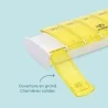 Pilulier Box7 jaune avec étui de protection