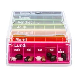 Pilulier semainier 7 jours Anabox Prisma